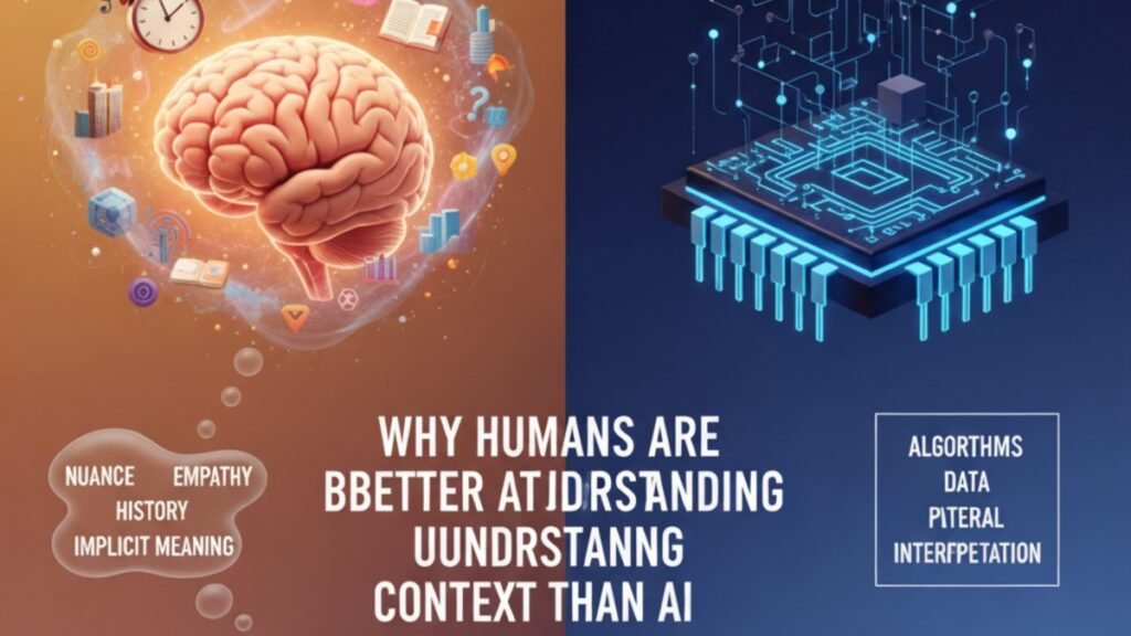 Why Humans Are Better at Understanding than AI