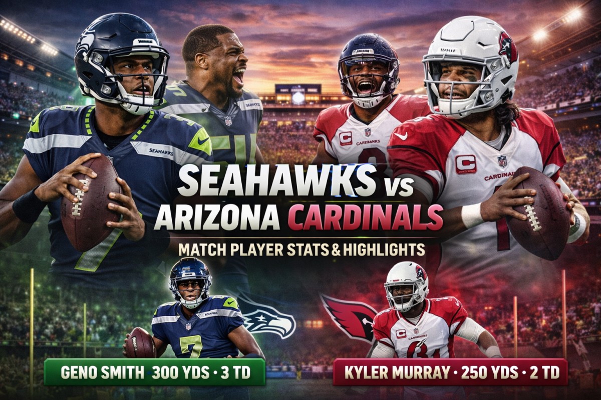 Seahawks vs Arizona Cardinals Match Player Stats