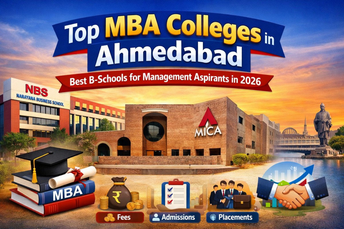 Best 5 MBA Colleges in Ahmedabad