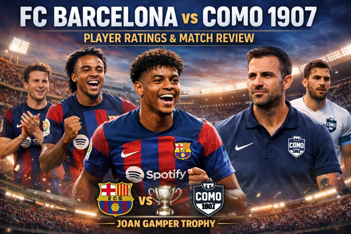 FC Barcelona vs Como 1907 Player Ratings