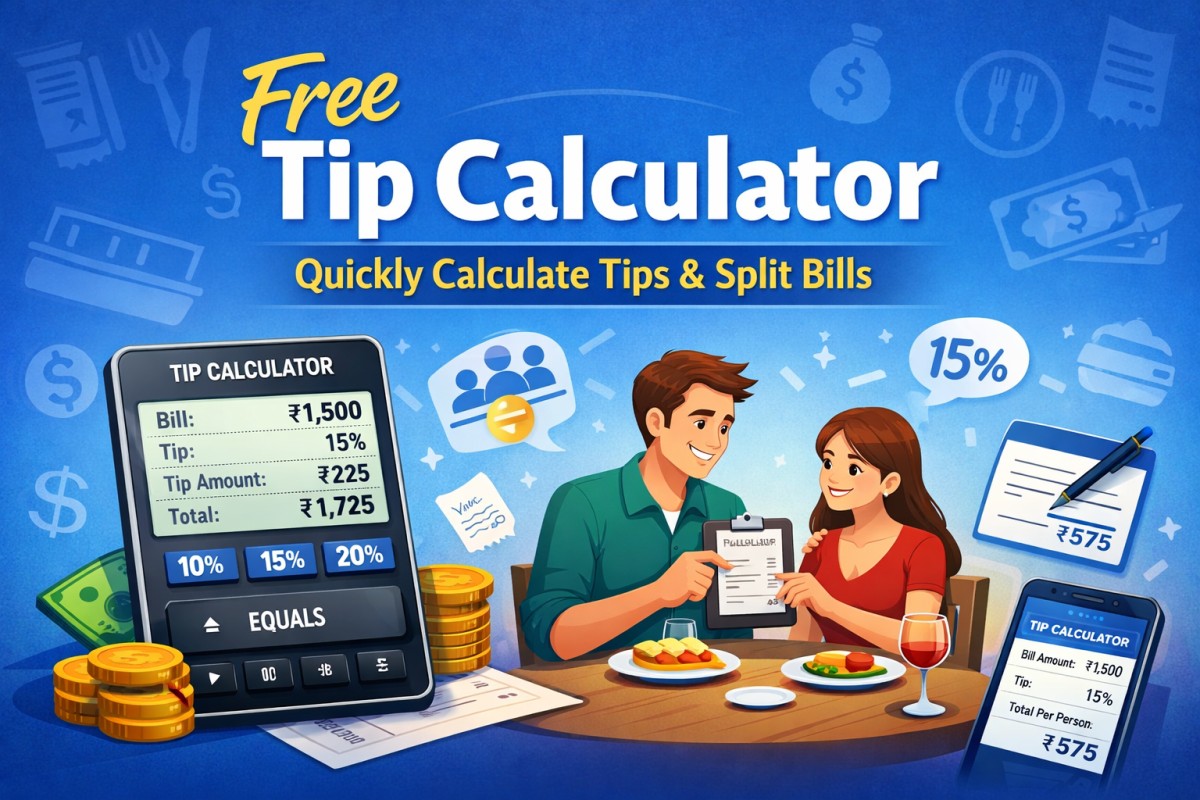 Tip Percentage Calculator